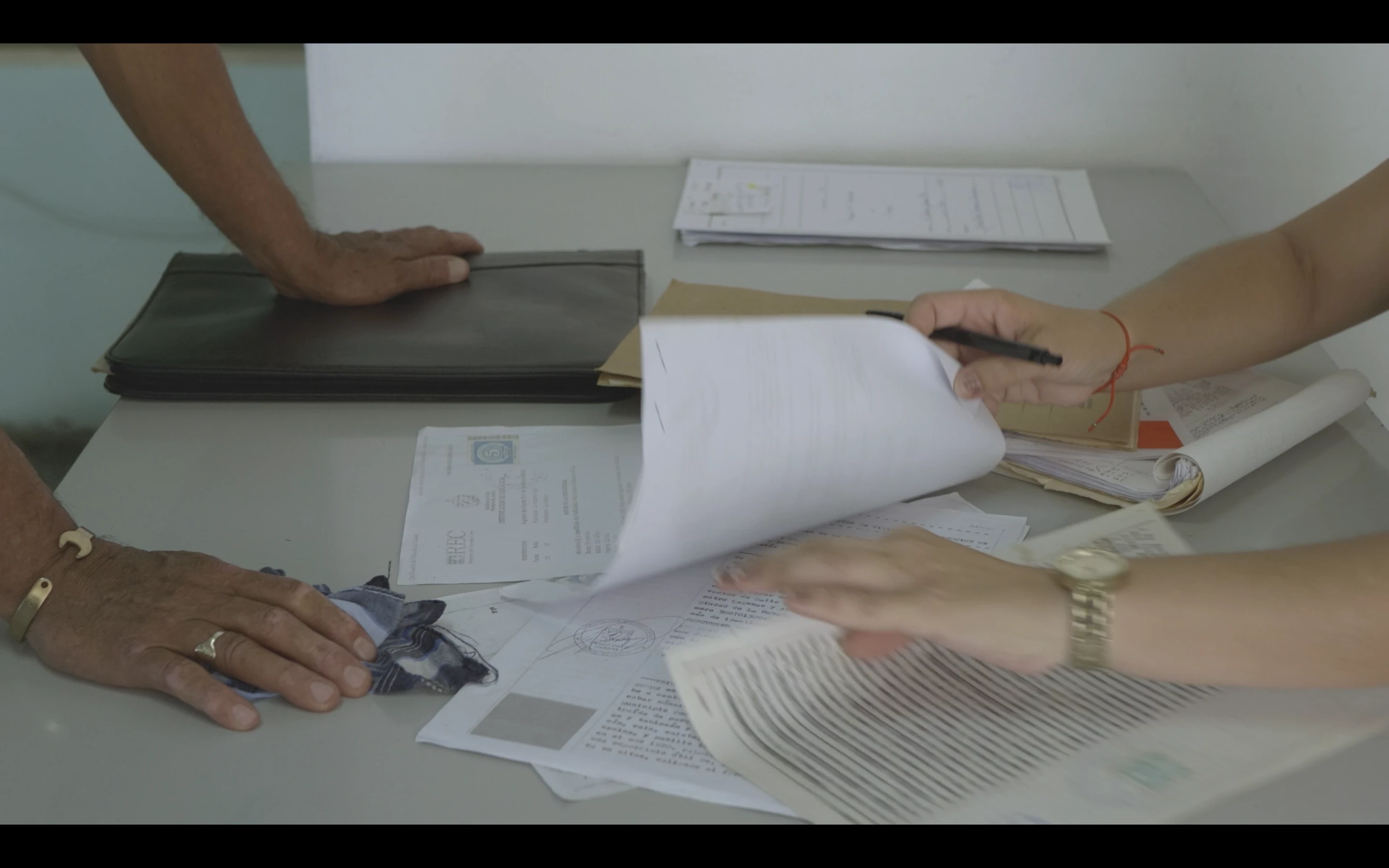 Film still from Los Peces No Se Ahogan